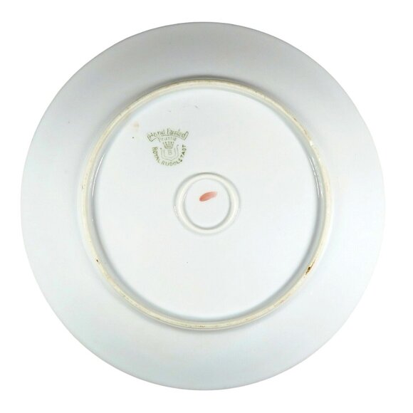 Beyer & Bock Royal Rudolstadt Plate – Hand Painted Grapes, Signed Stein, c1905 - Picture 5 of 6